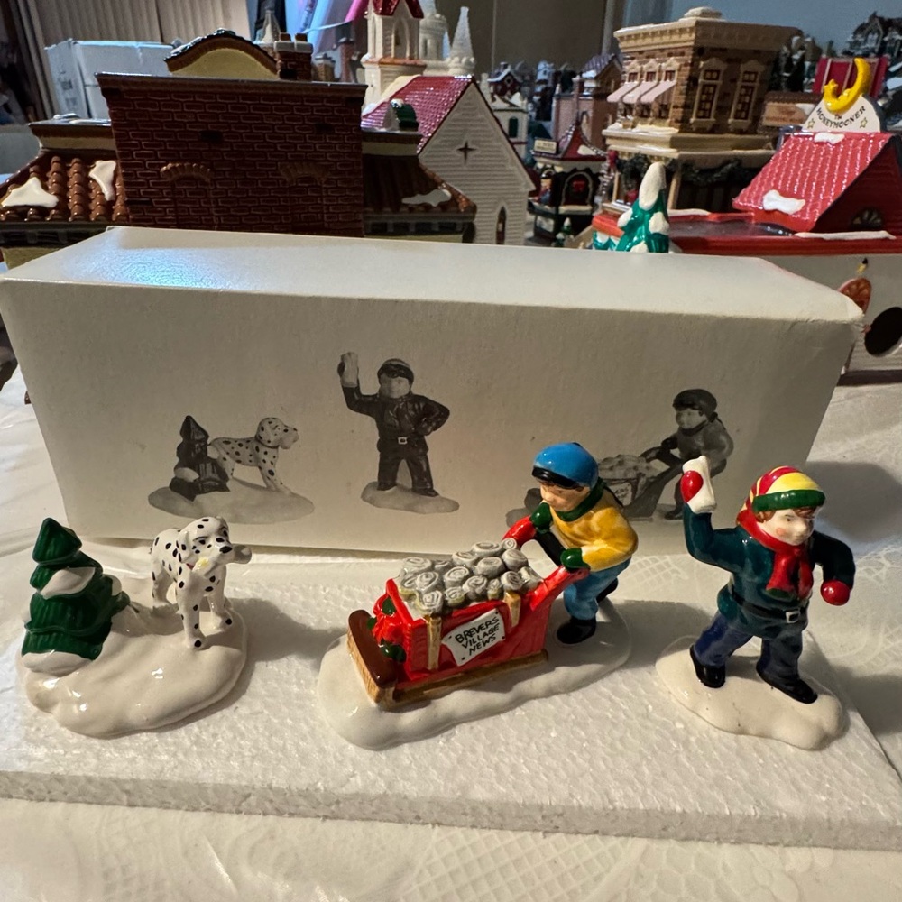 DEPT. 56 early morning delivery